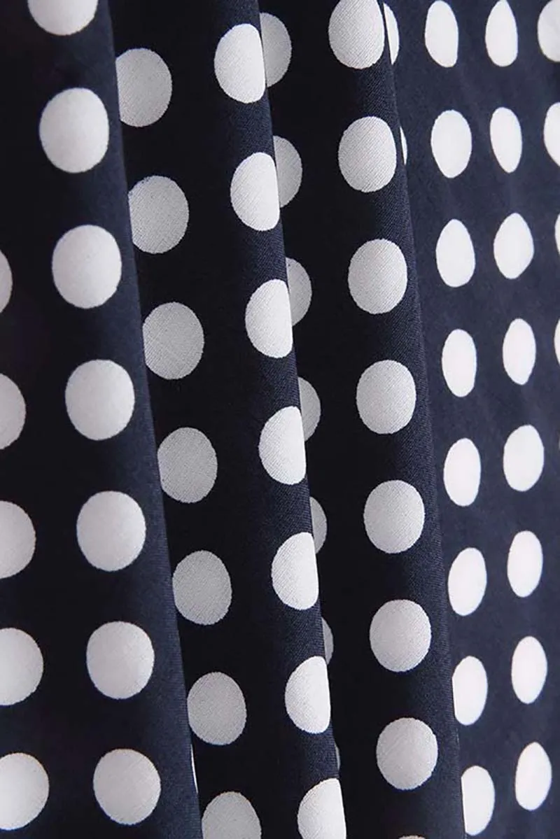 Stunncal Irregular Polka Dot Dress
