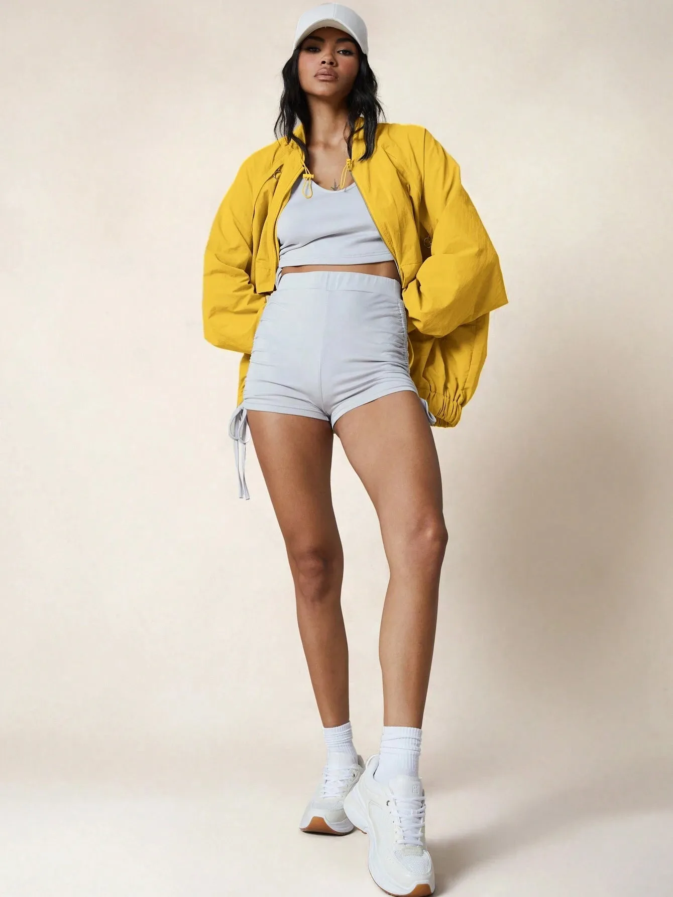 Stylish Long Windbreaker Bomber Jacket | Lightweight & Trendy Outerwear
