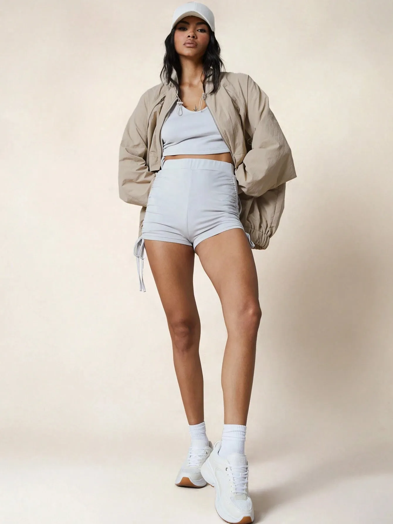 Stylish Long Windbreaker Bomber Jacket | Lightweight & Trendy Outerwear