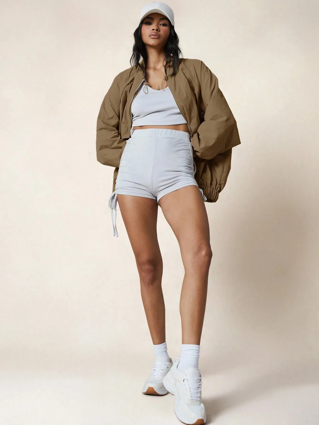 Stylish Long Windbreaker Bomber Jacket | Lightweight & Trendy Outerwear