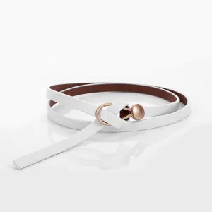 Stylish narrow belt