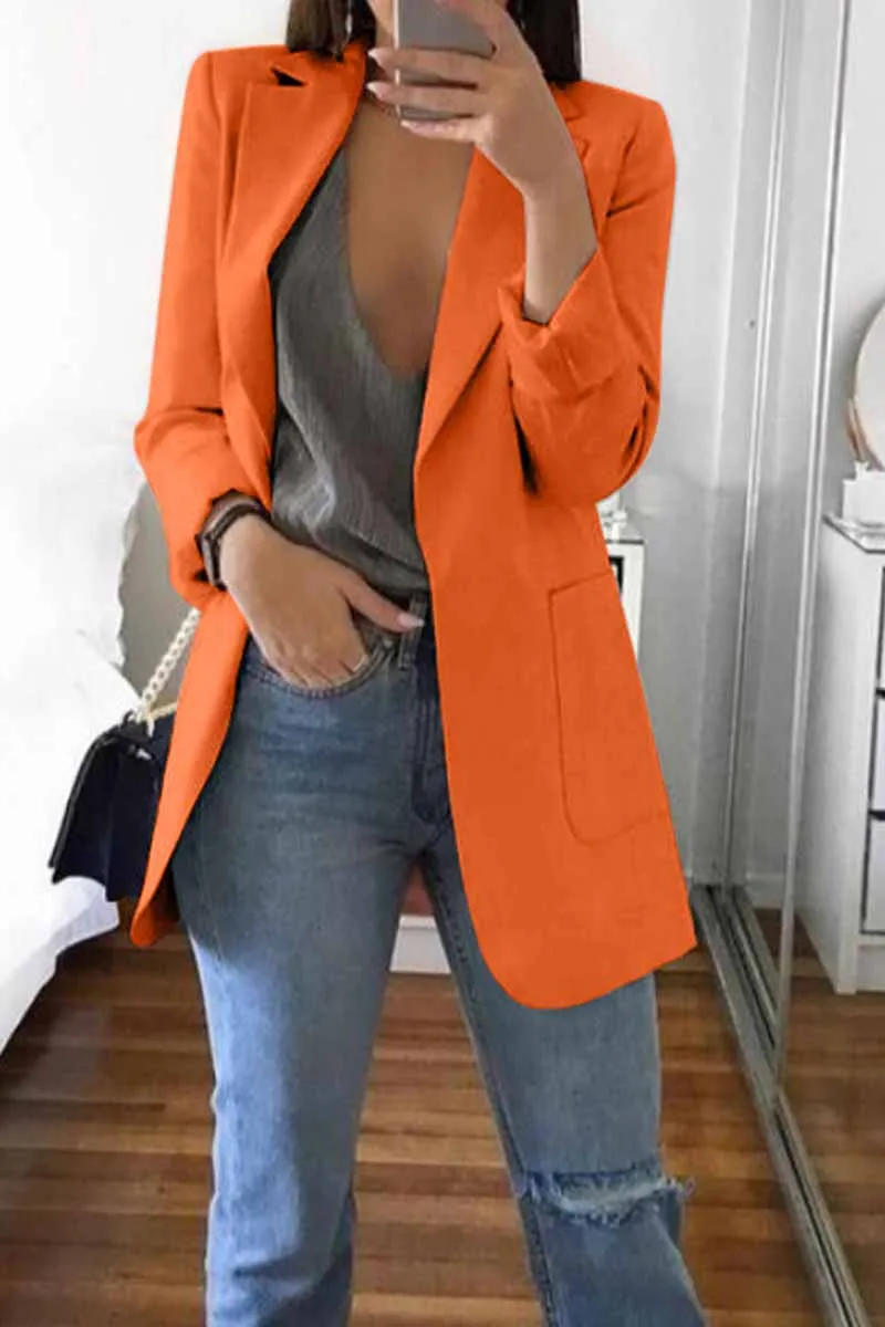 Stylish Suit with Pocket Blazer(8 Colors)