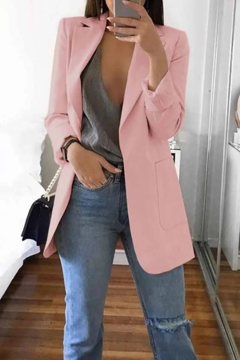 Stylish Suit with Pocket Blazer(8 Colors)