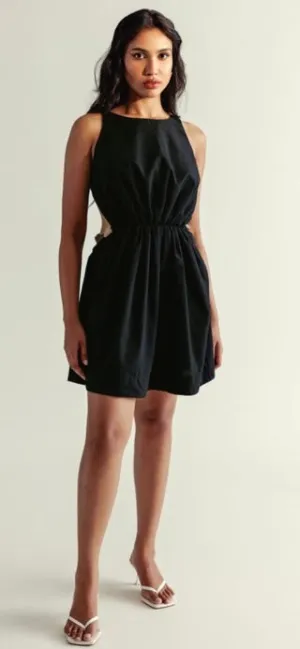 SUMMER AWAY-Algarve Mini Dress Black