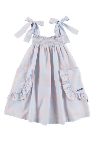 Summer check neon dress by Loud
