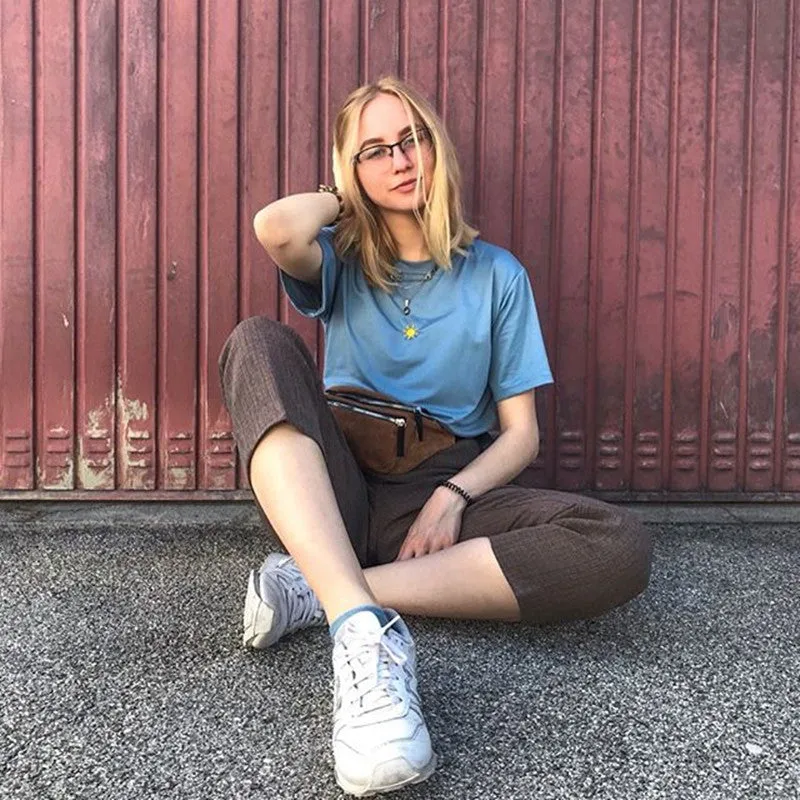 “SUN AND MOON” T-SHIRT W041601