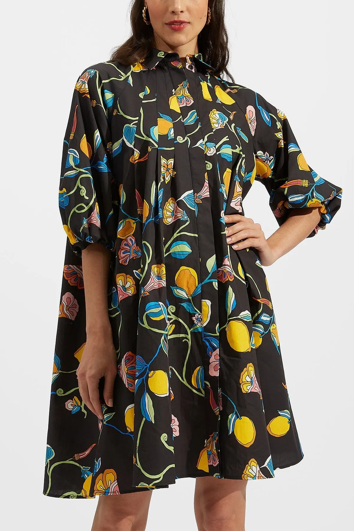 Sunburst Dress in Borboni