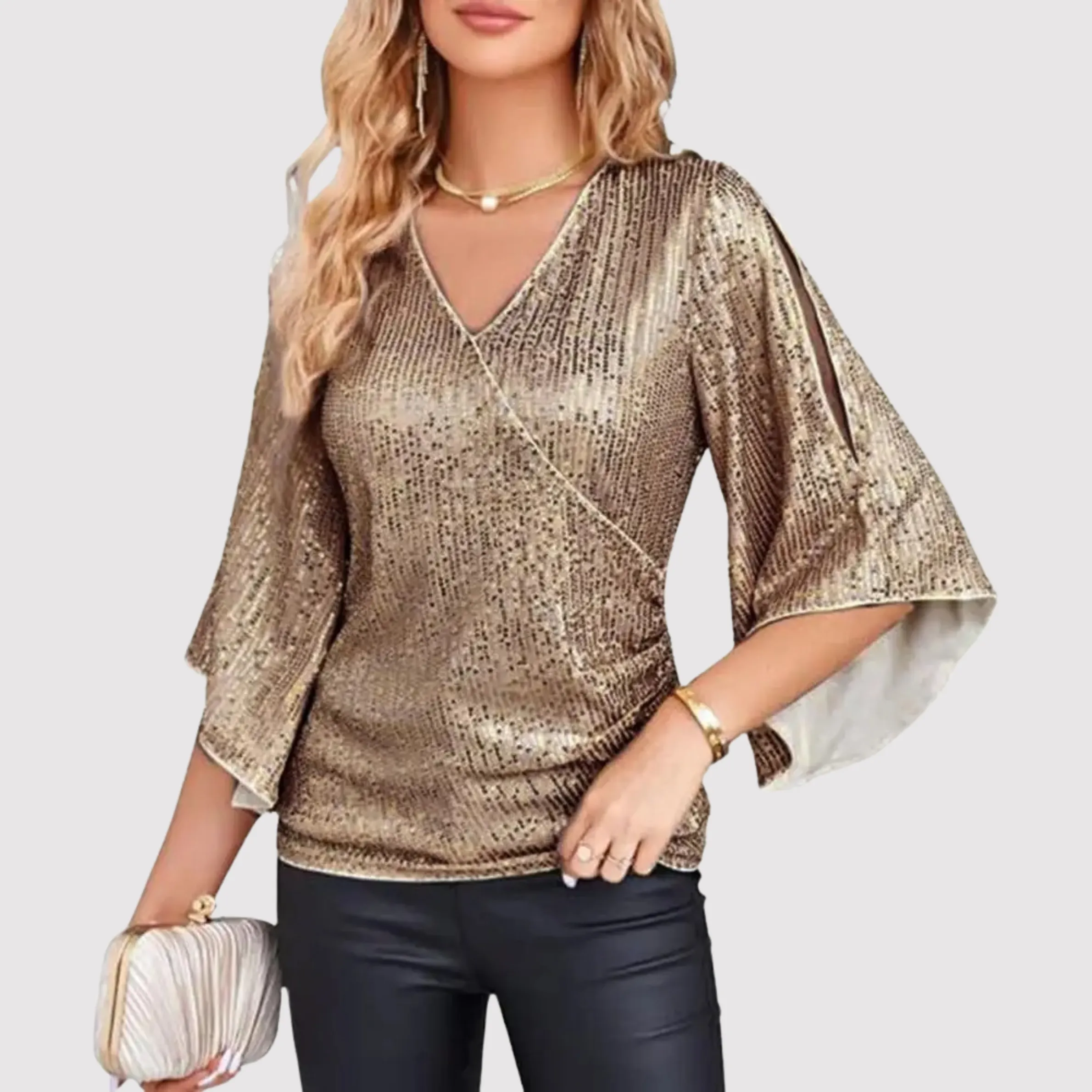 Sunny - Stylish and comfortable sequin tank top for women