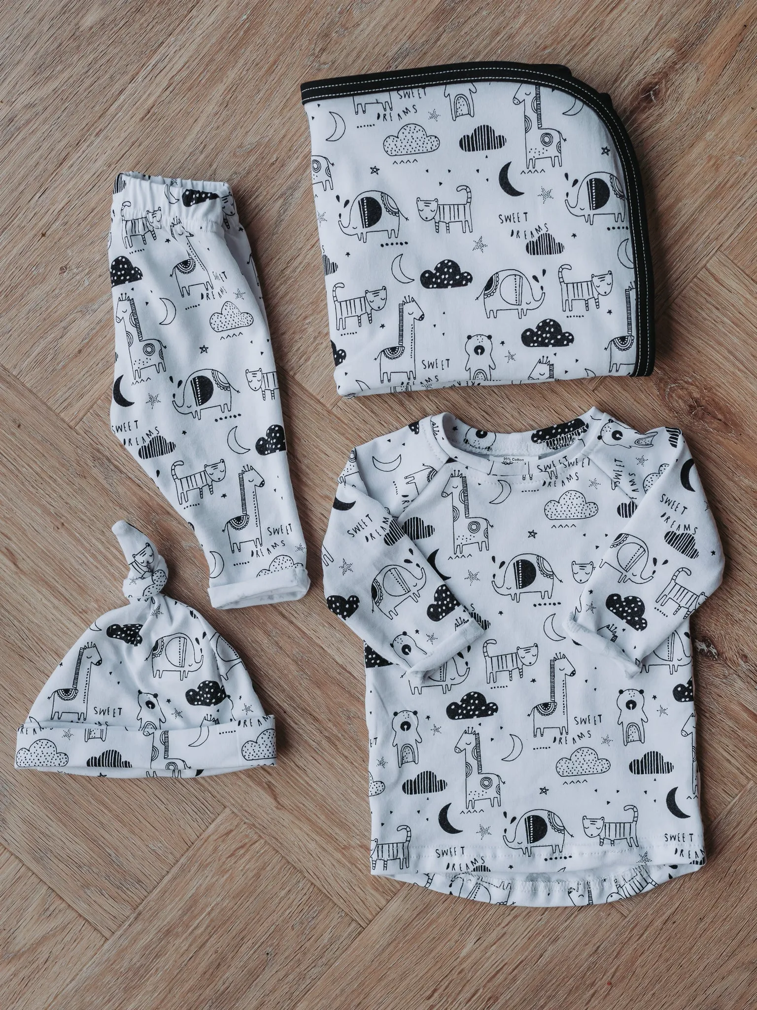 Sweet Dreams Night Time 4 piece Bundle Gift Set