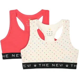 The New | Top 2-Pack - Geranium