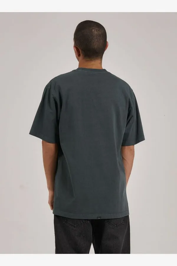 THRILLS UNION OVERSIZE FIT POCKET TEE - SPRUCE