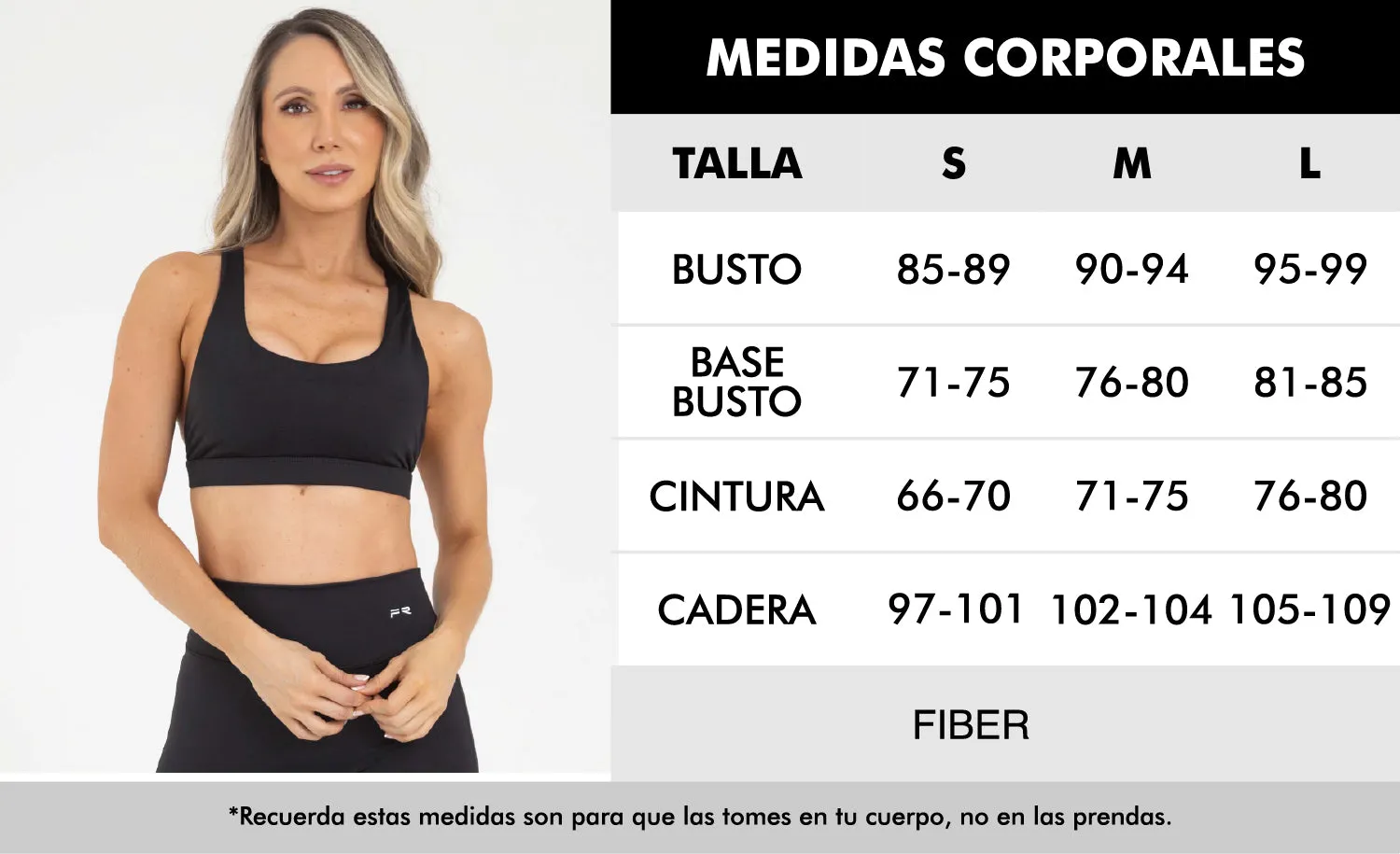 Top manga sisa negro activewear sporty FIBER