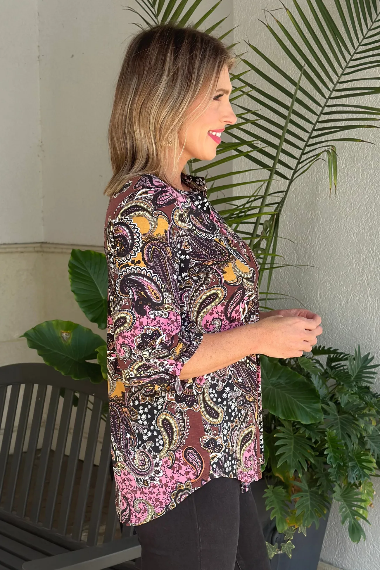 TPN Seasons Edge Paisley Top