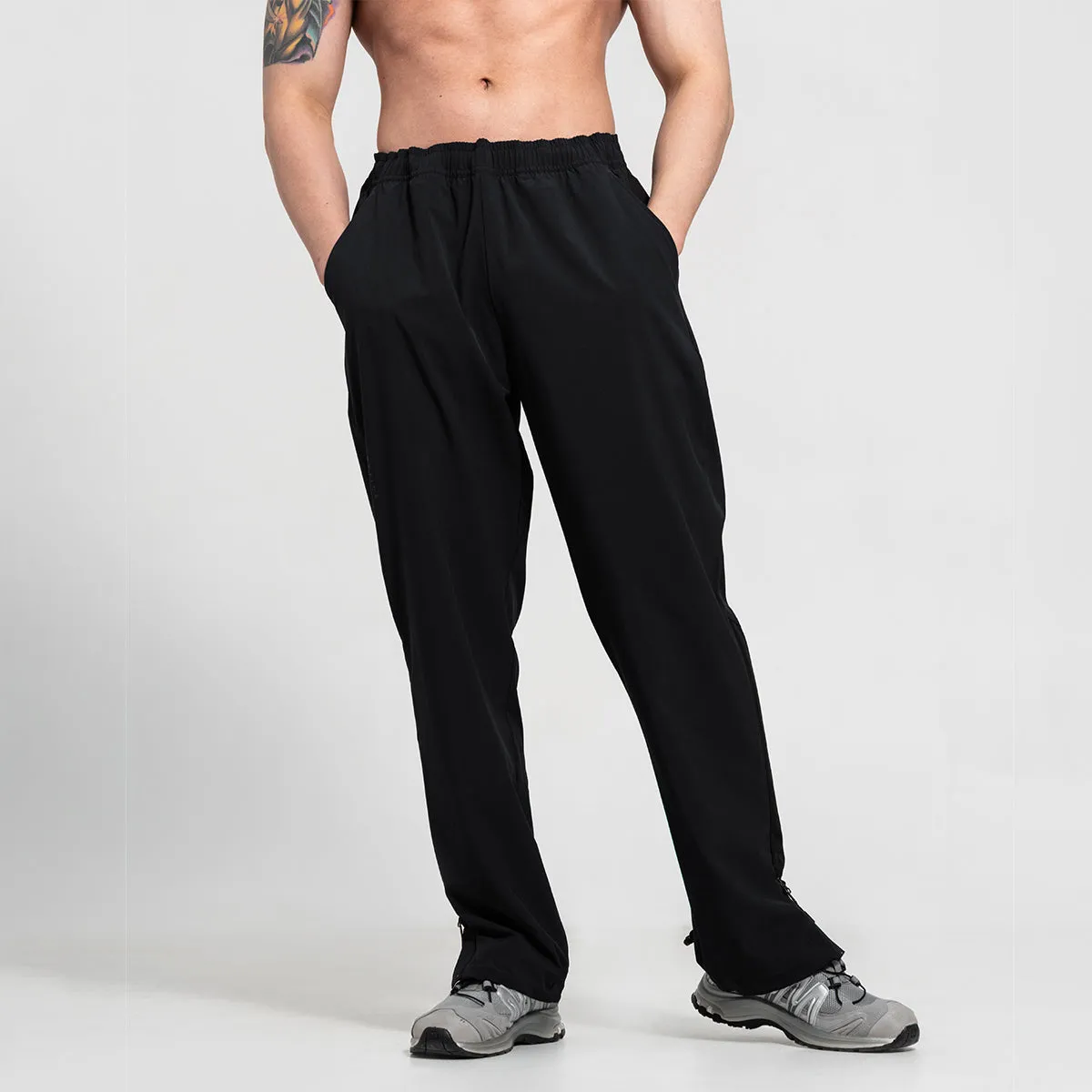 Trendy Activewear Tear away Straight pants for Men