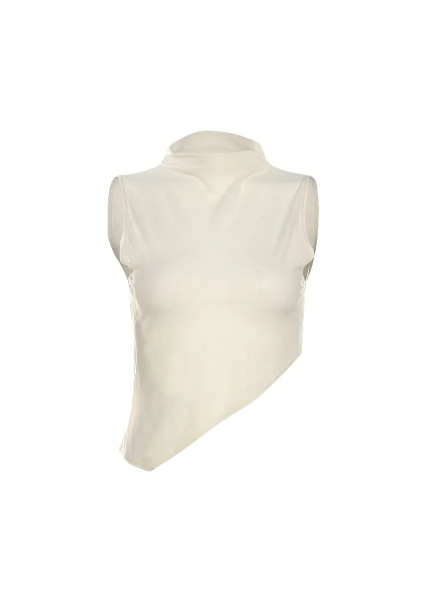 Trendy Sleeveless Skinny Tops