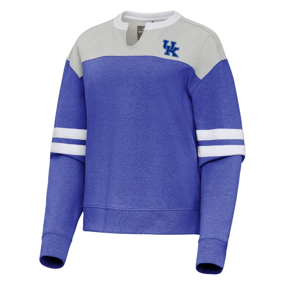 UK Interlock Block Sport Crewneck
