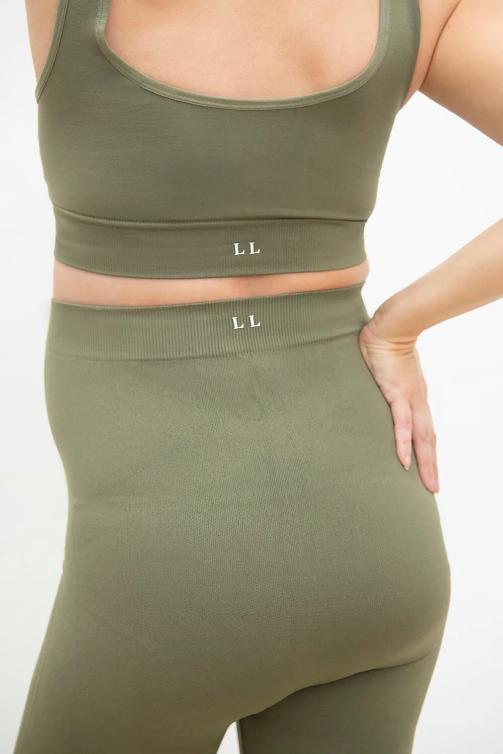 Ultimate Seamless Maternity Leggings - Sage Green
