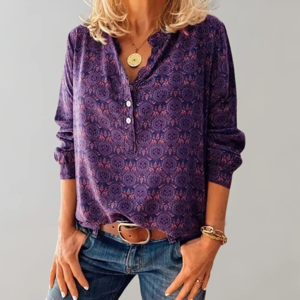 Ulysse Blouse | Vintage Long Sleeve Blouse