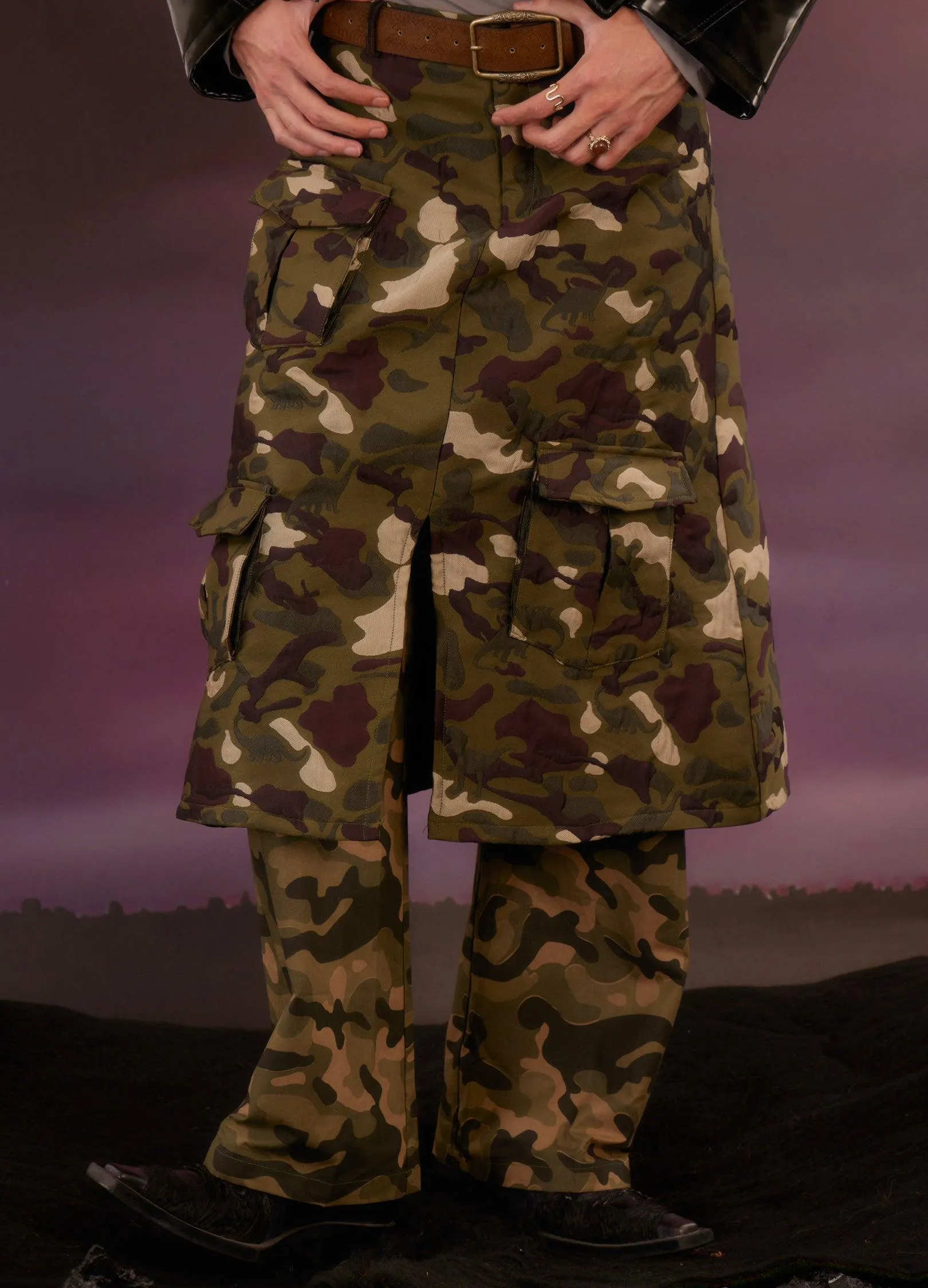 Urban Camo Cargo Trousers