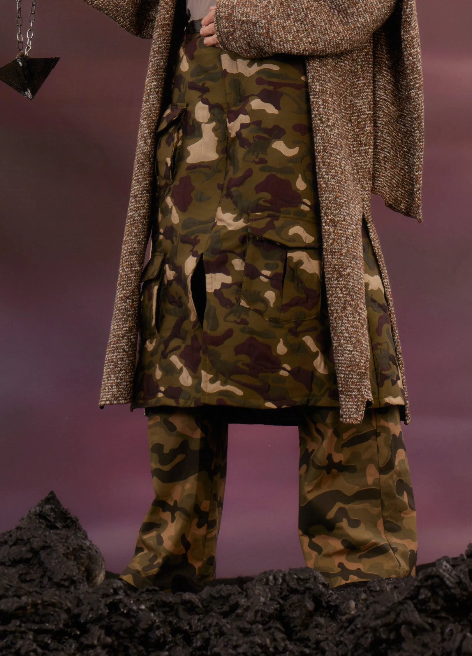 Urban Camo Cargo Trousers
