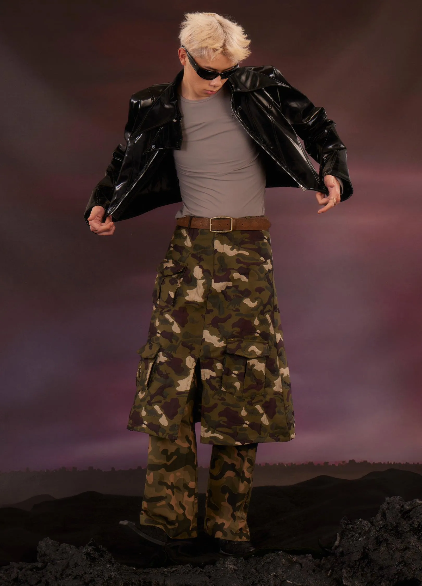 Urban Camo Cargo Trousers