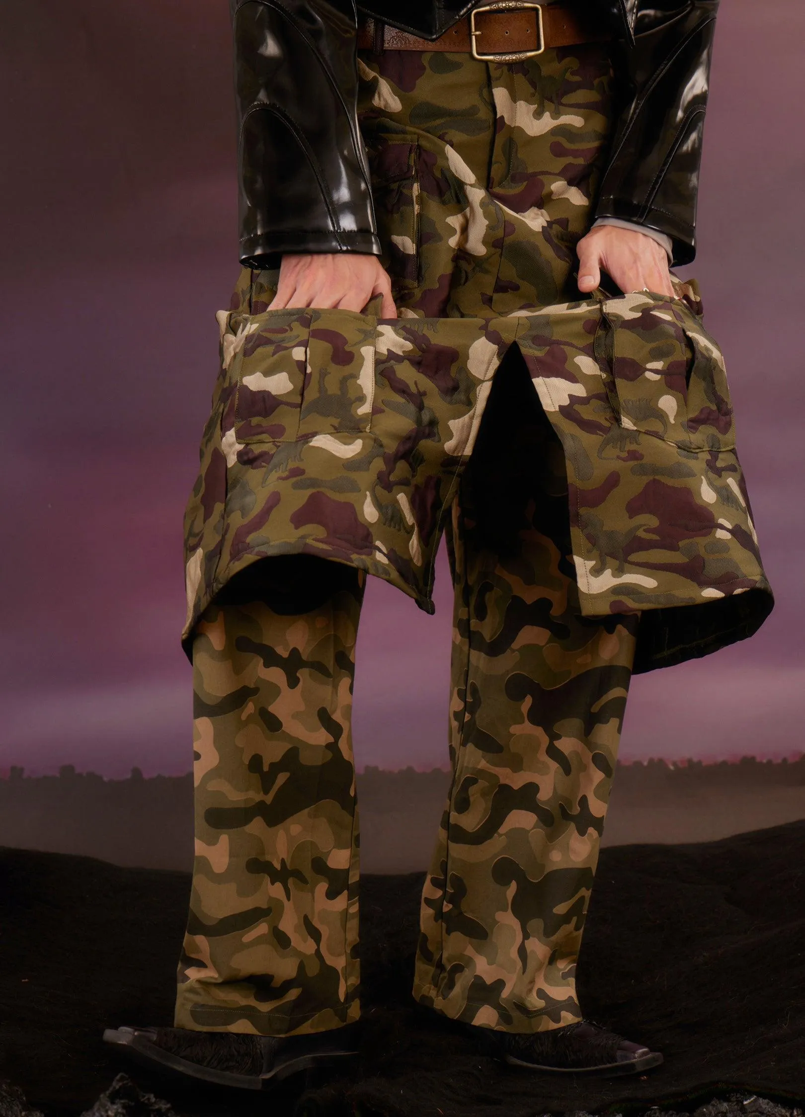 Urban Camo Cargo Trousers