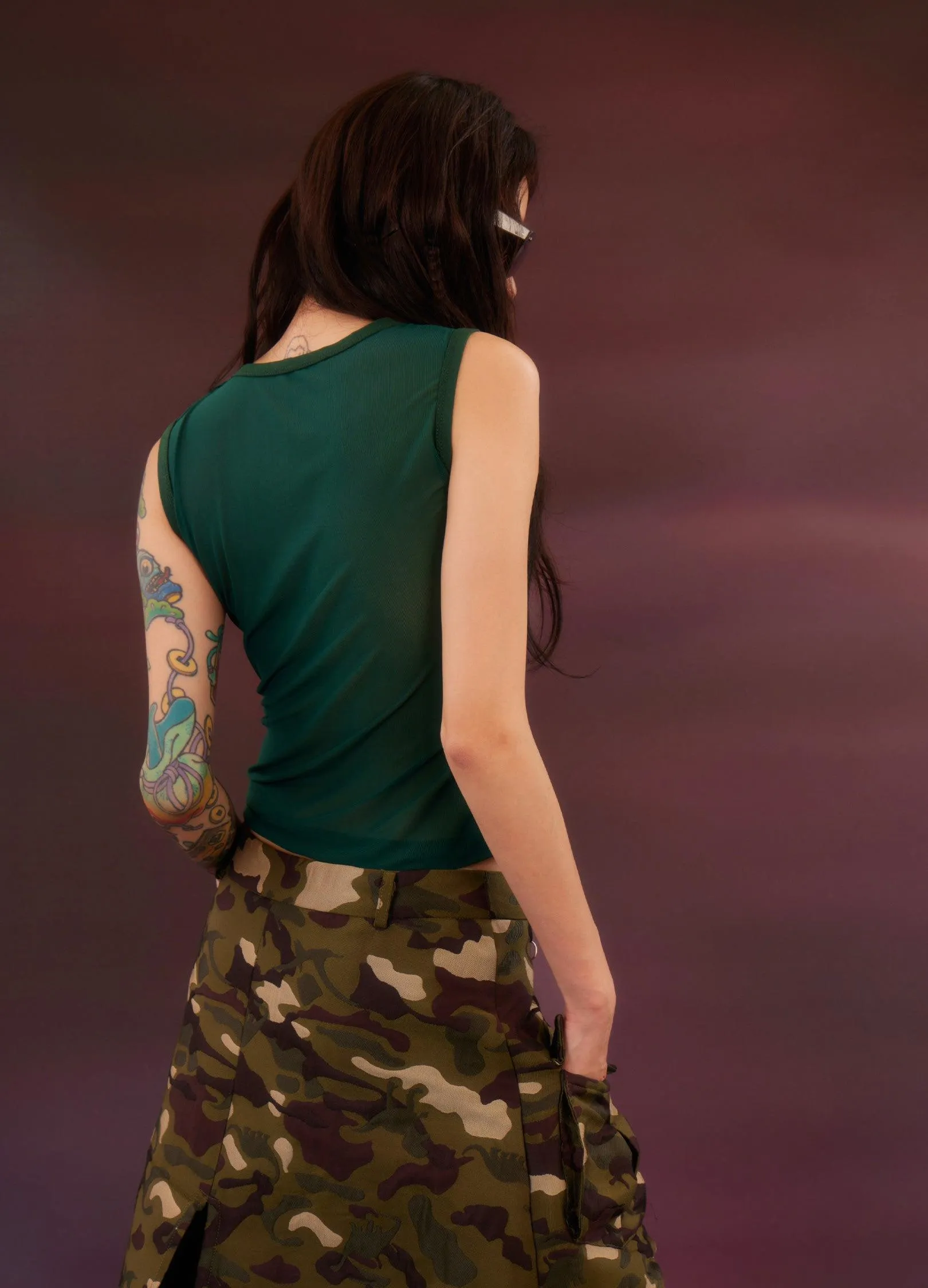 Urban Camo Cargo Trousers
