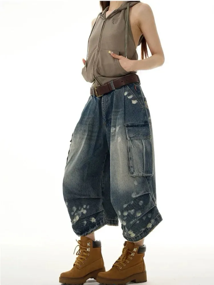Urban Distressed Cargo Jorts
