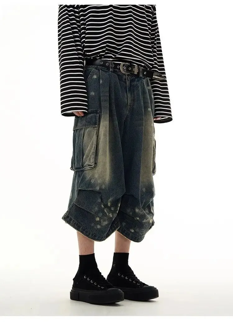 Urban Distressed Cargo Jorts