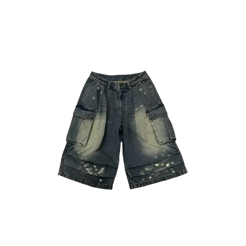 Urban Distressed Cargo Jorts