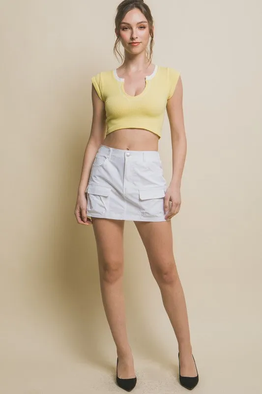 Urban Edge Cargo Skirt