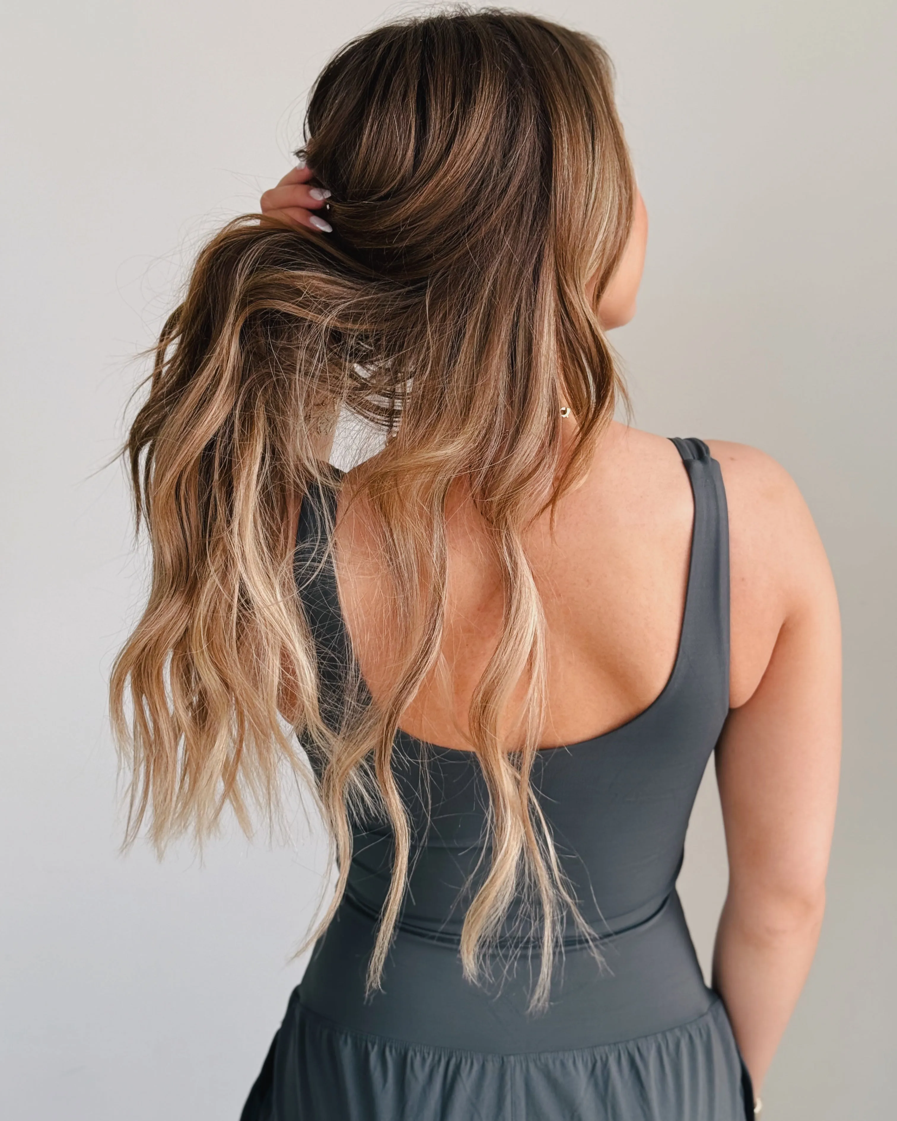 Urban Grey Keyhole Cut Out Active Jumpsuit