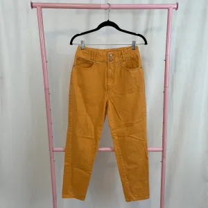 Urban Outfitters BDG Orange High Rise Straight Leg Pants size 26