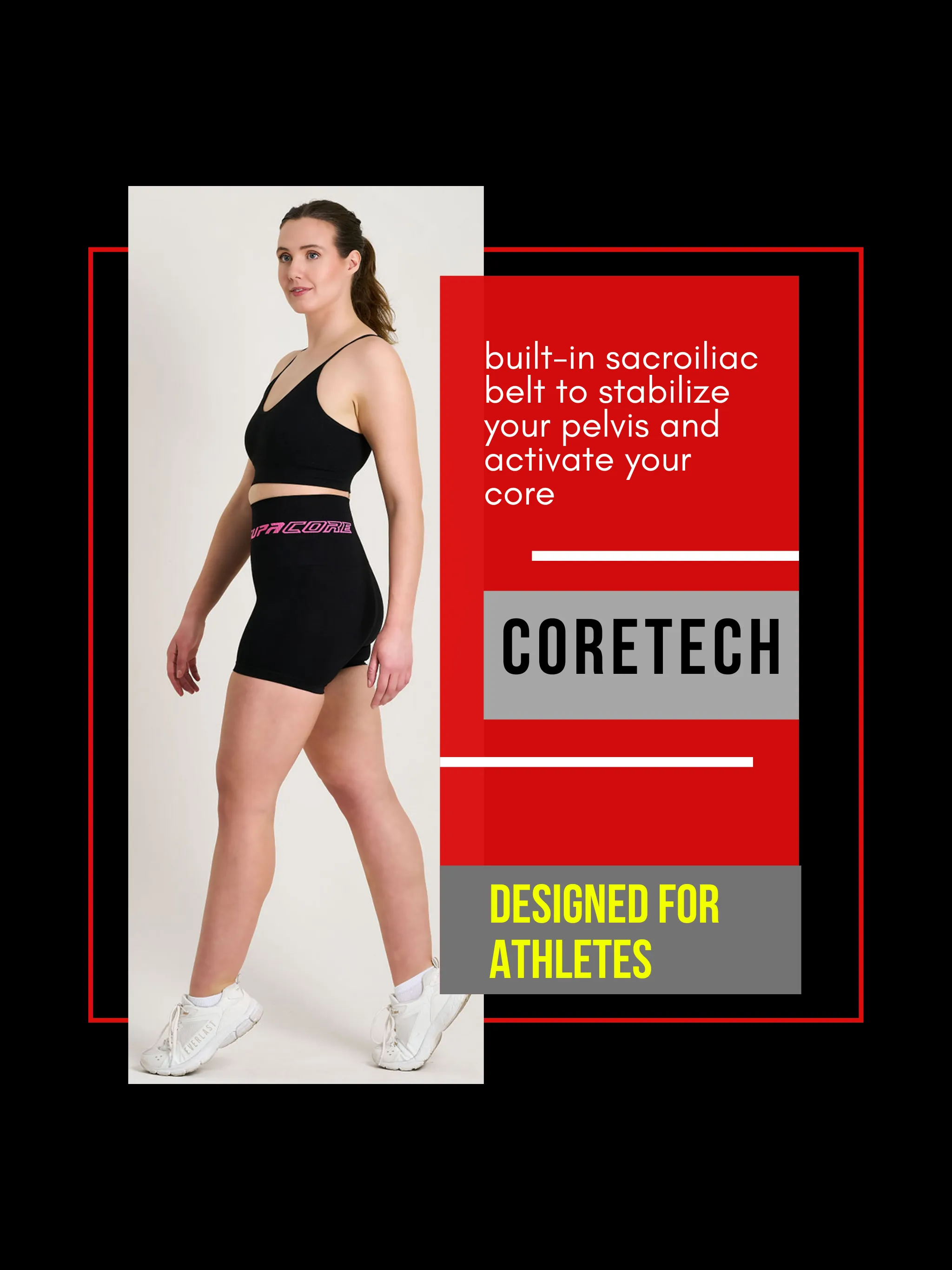 Venus CORETECH® Sports Performance and Recovery Compression Shorts