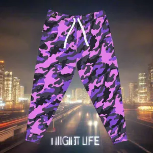 Vibrant Camo Athletic Joggers