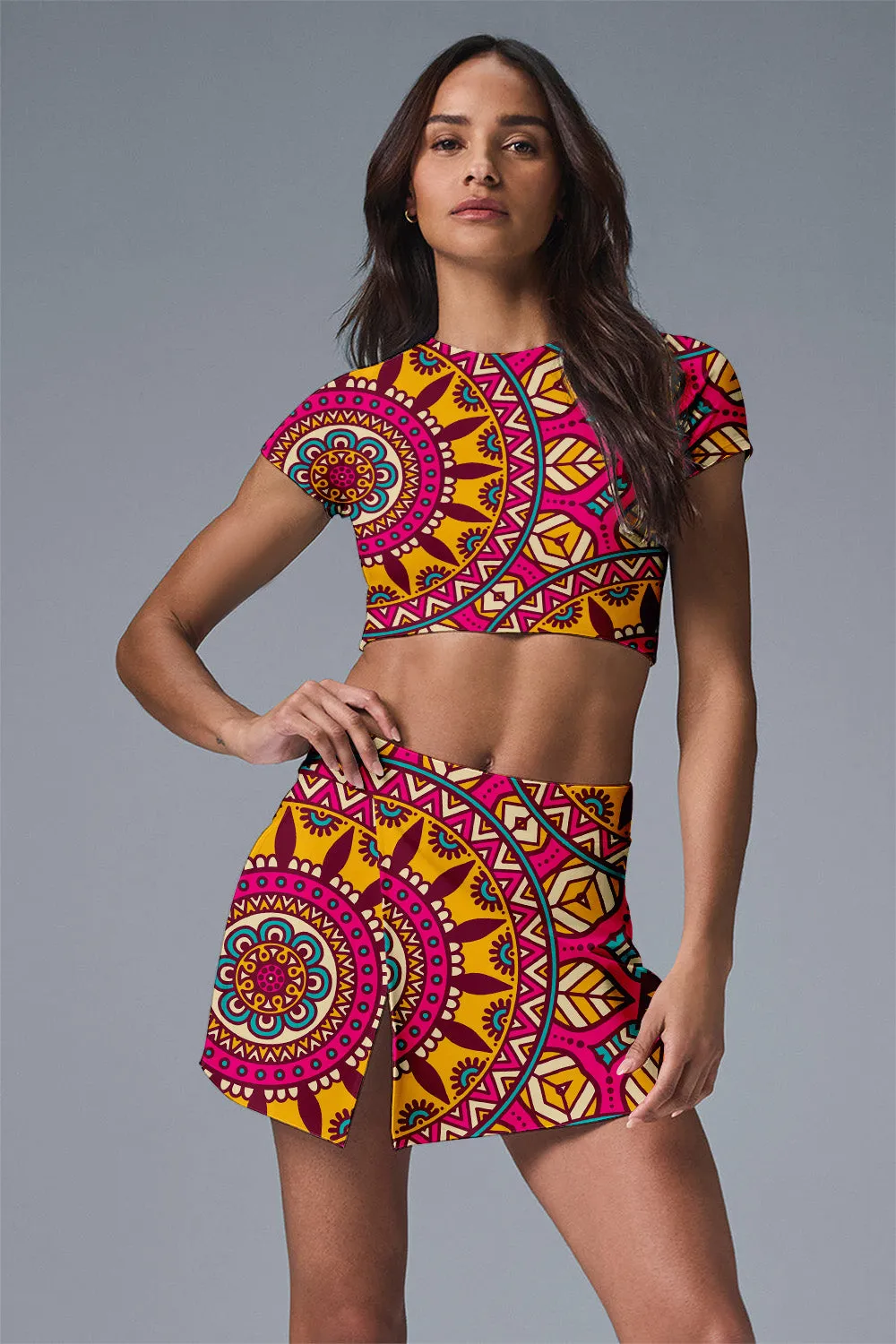 Vibrant Heritage Activewear Set