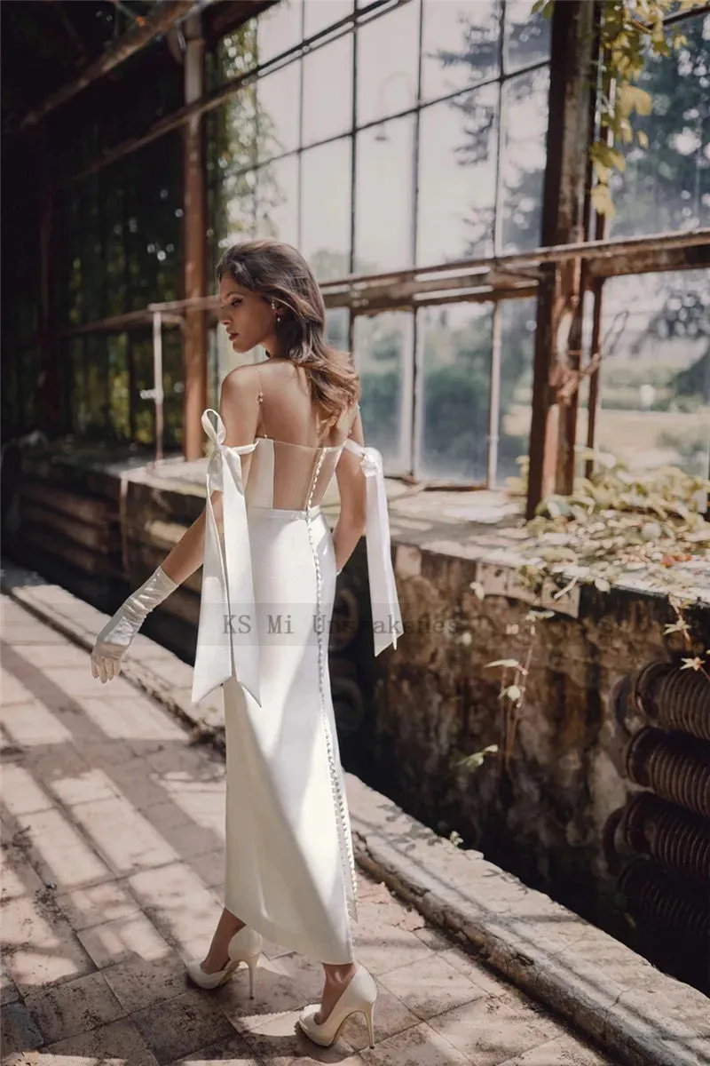 Vintage Beach Bridal Dresses