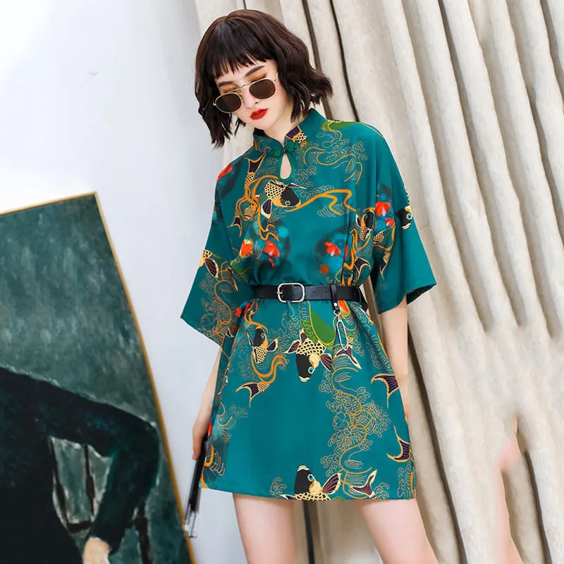 VINTAGE CHINESE STYLE CHEONGSAM DRESS UB3303