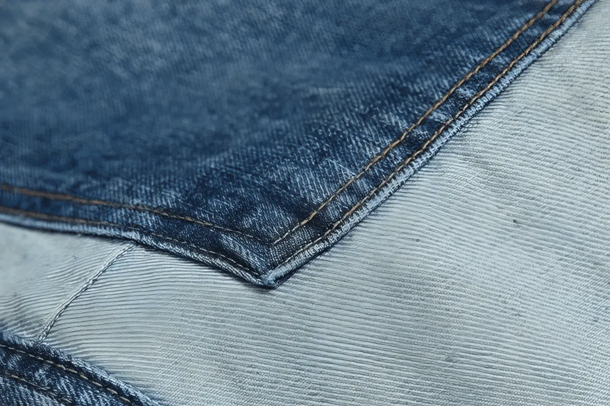 Vintage Washed 15oz Denim Cargo Pants – Loose Fit