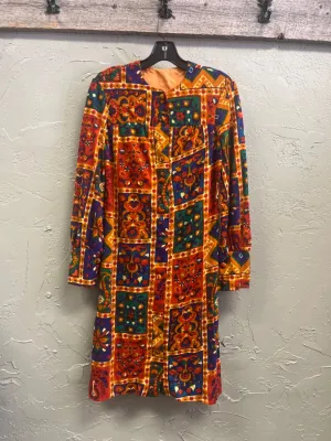 VTG 70’s FULL BUTTON DRESS