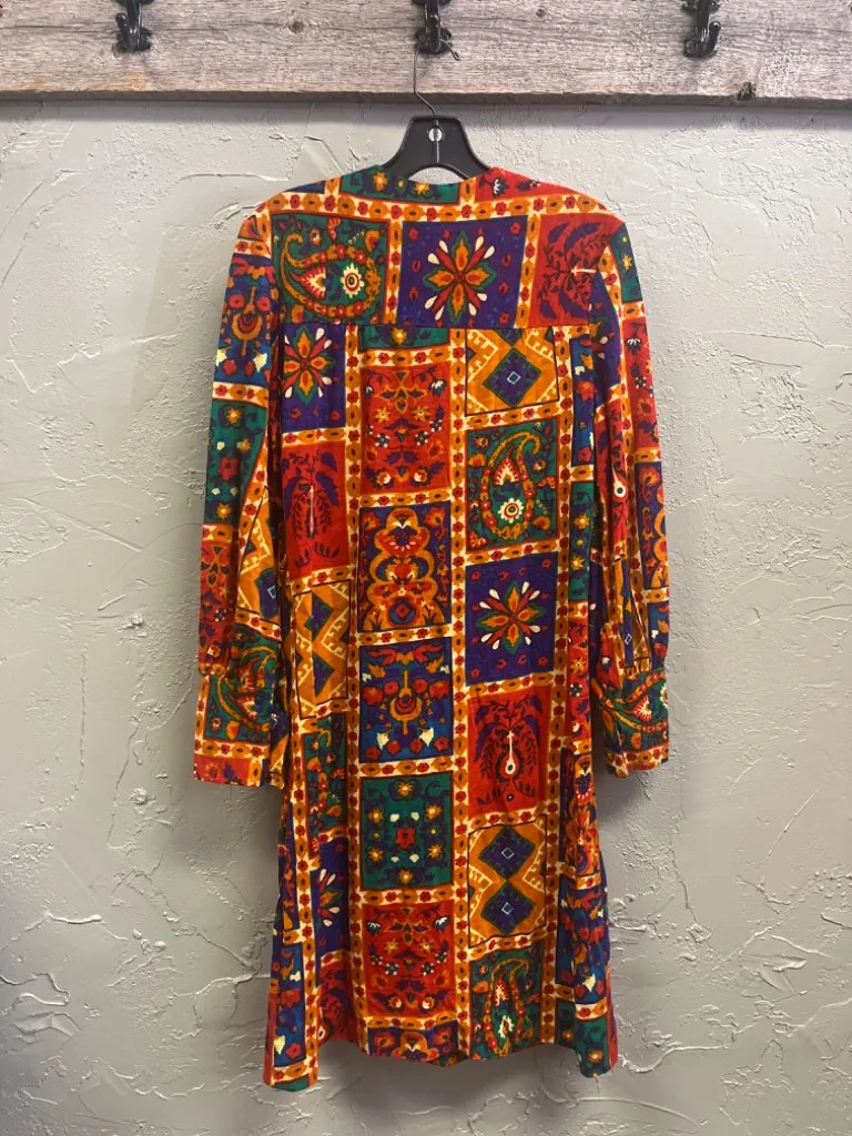 VTG 70’s FULL BUTTON DRESS