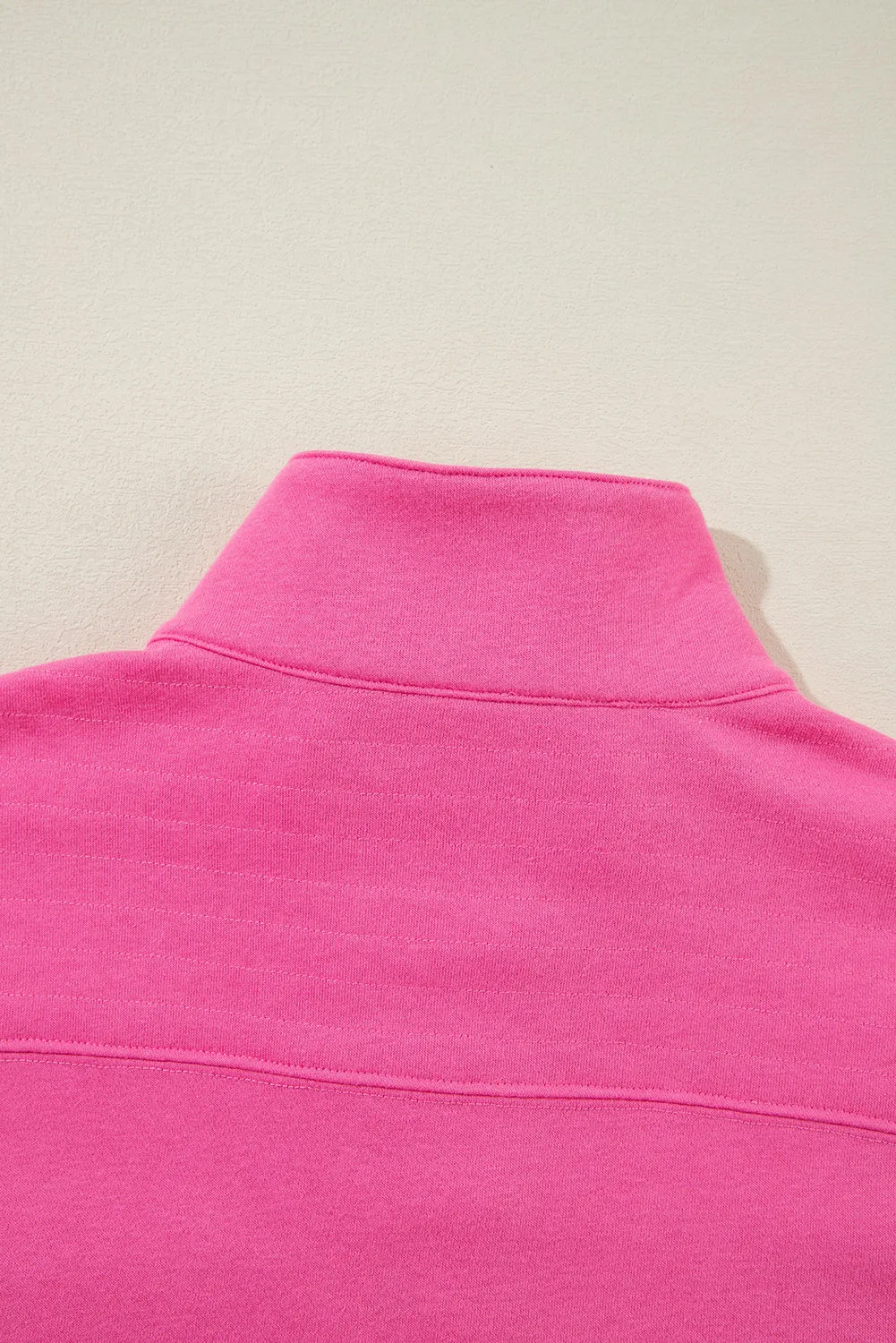 Wash Half Collared Sweatshirt