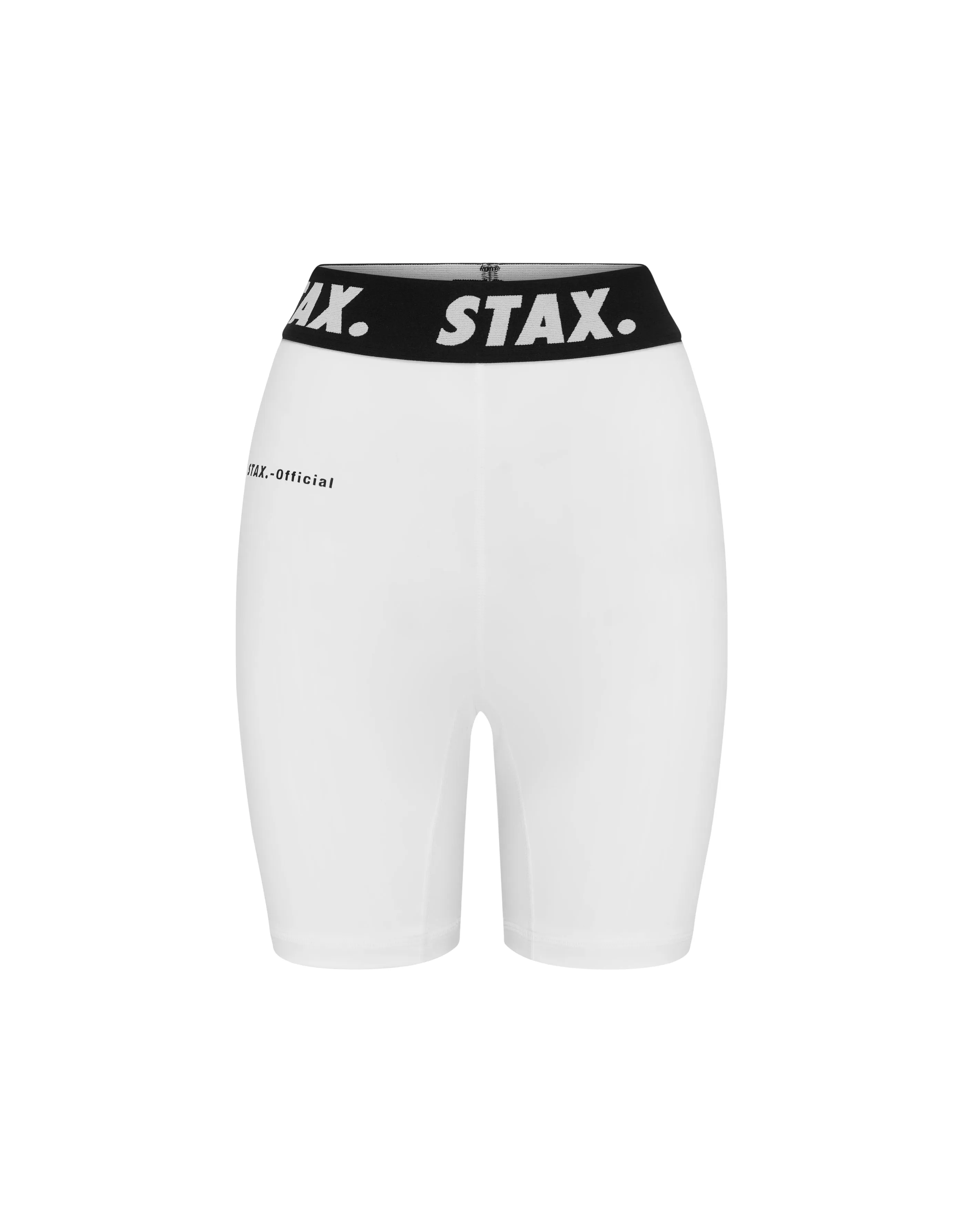 WB Midi Bike Shorts - White