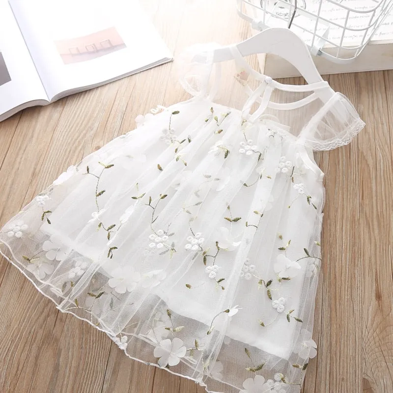 White Girl Party Dress Summer