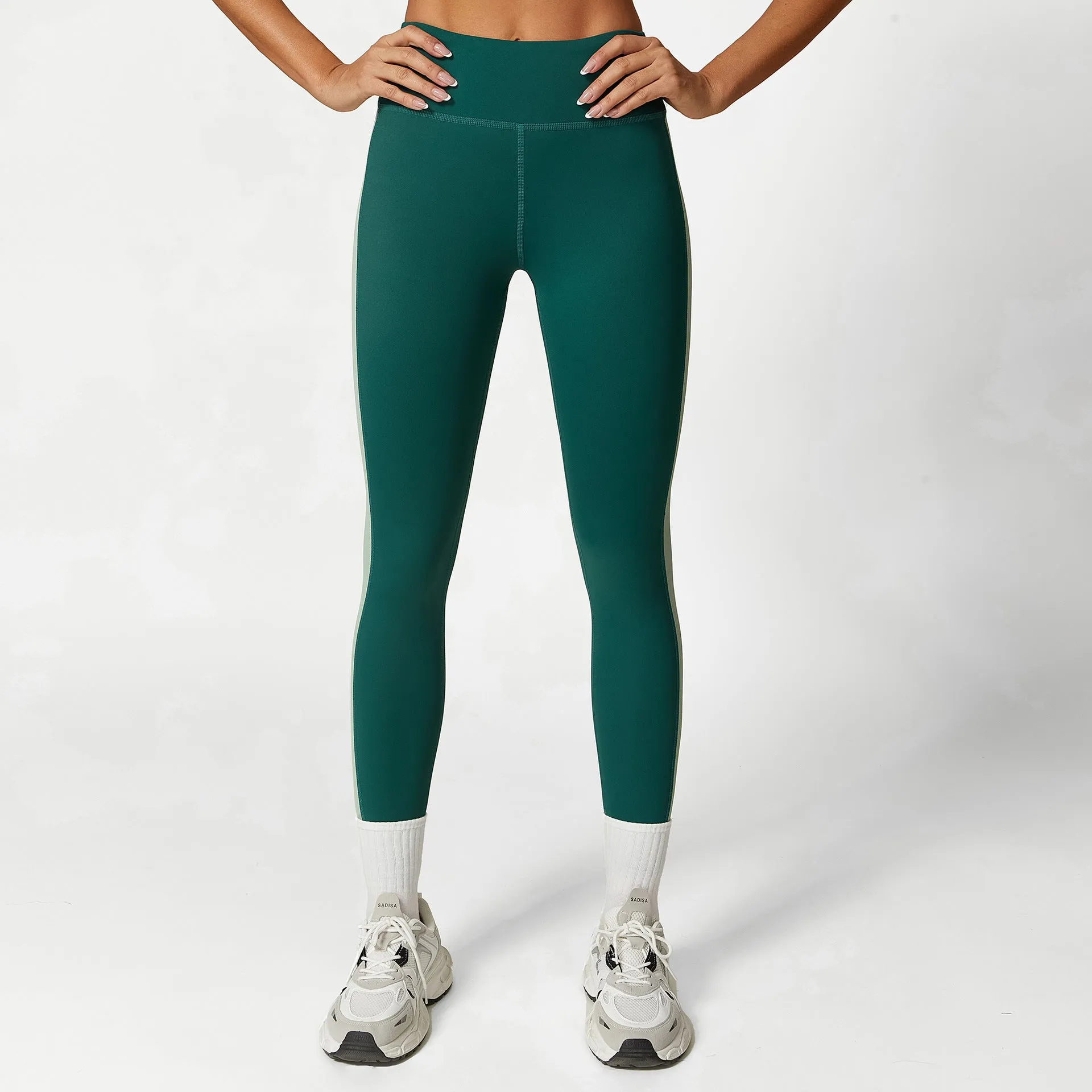 Women Fold Movement High Waist Hip Lift Yoga Set