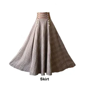 Women Two Piece Outfits Sweater Skirt