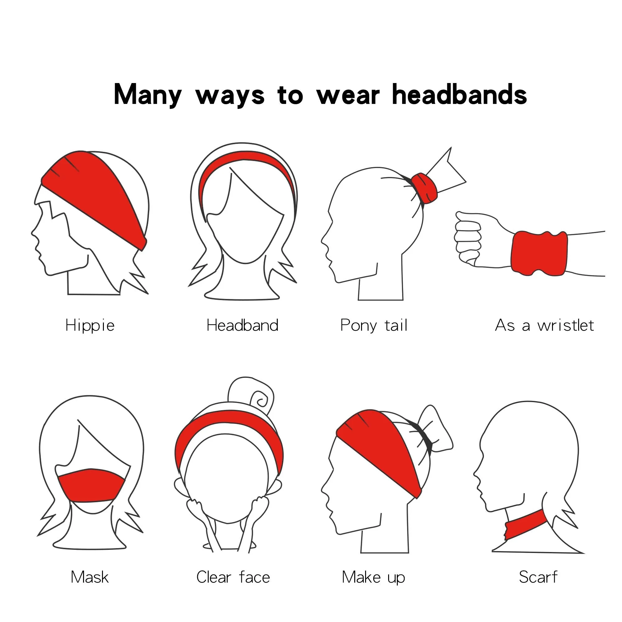 Women's Activewear Headbands