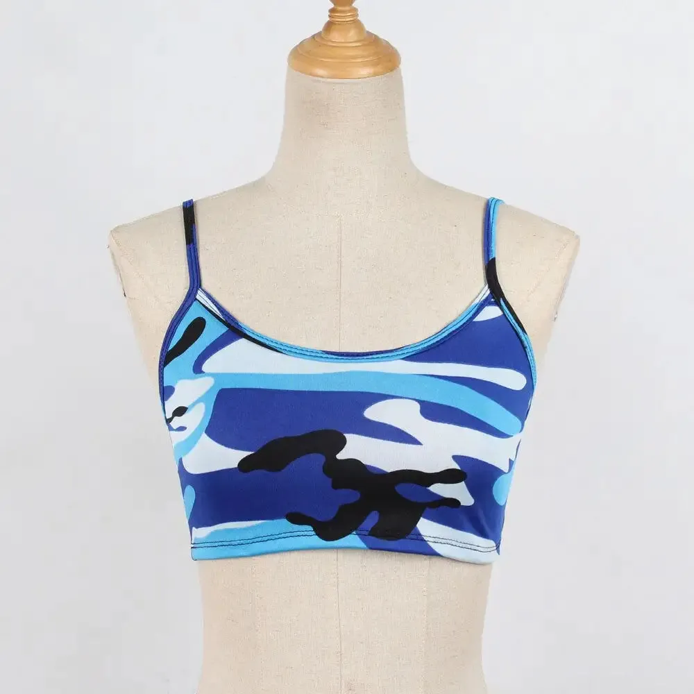 Women's Camouflage Crop Top