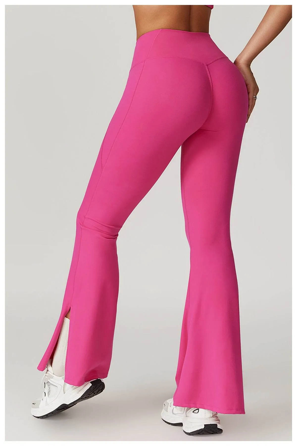 Womens flare leggings for sporty casual wear