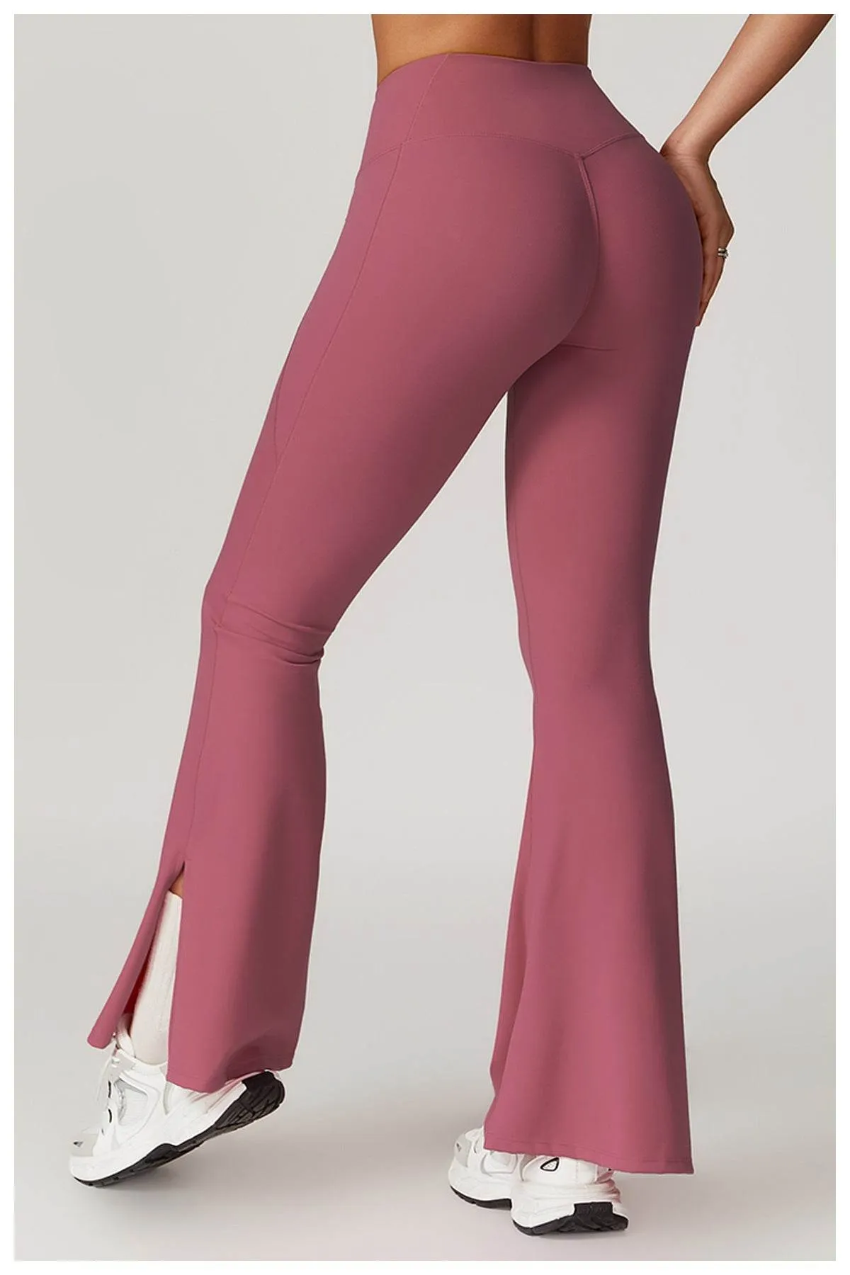 Womens flare leggings for sporty casual wear
